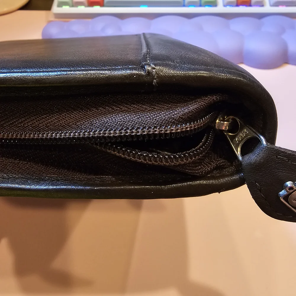 Daytimer Planner Brown Genuine Leather Like New